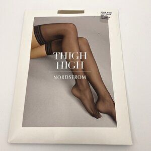 Nordstrom Light Nude Thigh High Stockings Size C